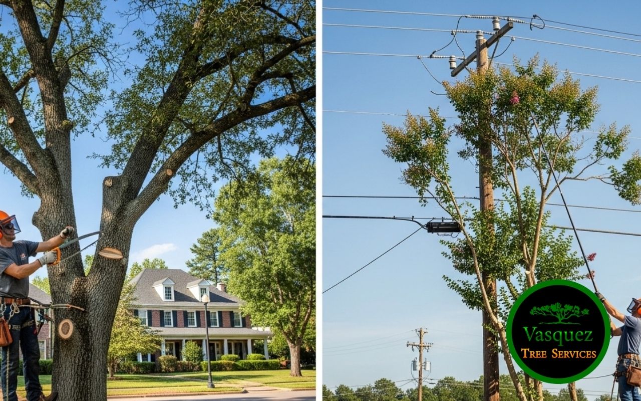 tree pruning vs tree trimming differences in Little Rock for a healthy yard