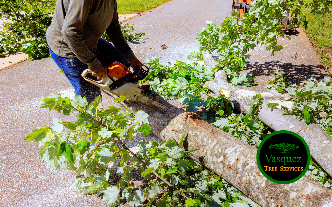 Heavy branch cutting for safer tree care